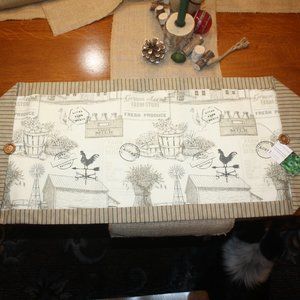 Country Farm Table Runnner